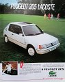 PEUGEOT-1983-205 LACOSTE